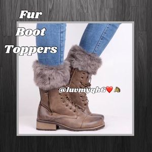 Fur Boot Toppers